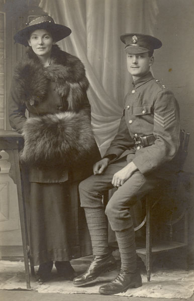 Photograph of Hugh Samuel King and wife, Alice
