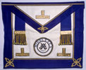 Photograph of Masonic apron - Middlesex Assistant